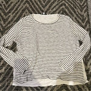 Striped layered long sleeve